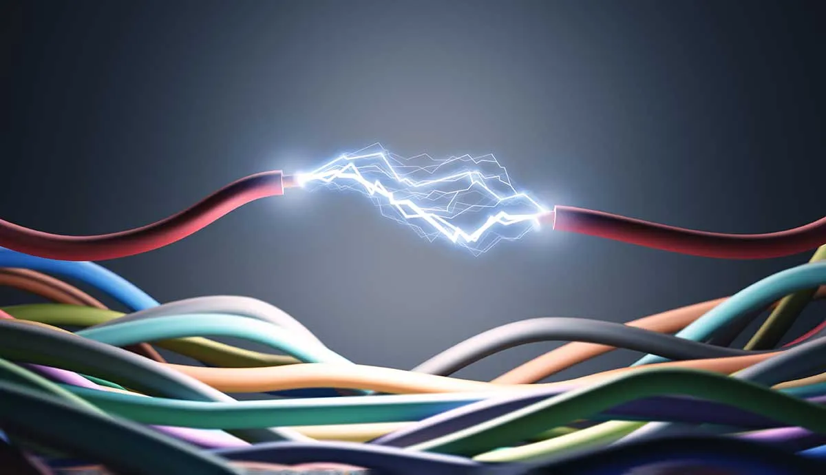 Cable wires with spark